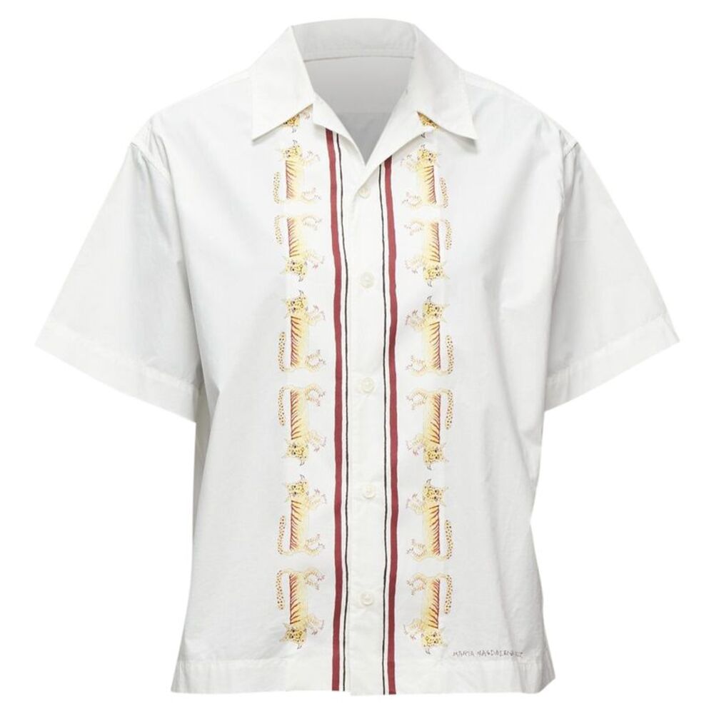 Marni Tiger Print Cotton Shirt